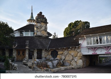 San Luis Obispo, CA. U.S.A. December 8, 2017.  Madonna Inn.  Built Circa 1958. Beautiful Unique Rooms.
