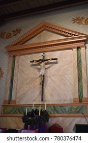San Luis Obispo, CA. U.S.A. December 5, 2017. San Luis Obispo de Tolosa Mission. Founded in 1772 by Father Junipero Serra
 - Shutterstock ID 780376474