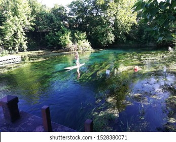 San Marcos River In A Normal Day (Texas State University)