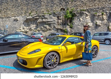 Ferrari Girl Images Stock Photos Vectors Shutterstock