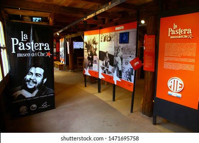 SAN MARTIN DE LOS ANDES, ARGENTINA - 21 February 2019. An Exterior View From La Pastera Museum Which Was A Former Barn Where Che Guevara Spent Couple Of Nights During His Motorcycle Trip In 1952.