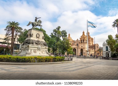 San Martin Square and Cordoba Cathedral - Cordoba, Argentina - Shutterstock ID 1138098233
