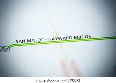 San Mateo - Hayward Bridge. California. USA