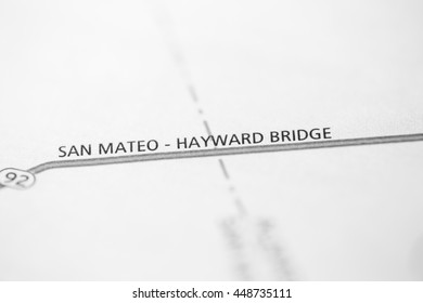 San Mateo - Hayward Bridge. California. USA