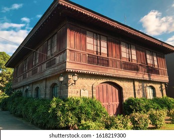 San Mateo Rizal, Philippines, Jan. 15, 2020 : Preserved Old Spanish House 