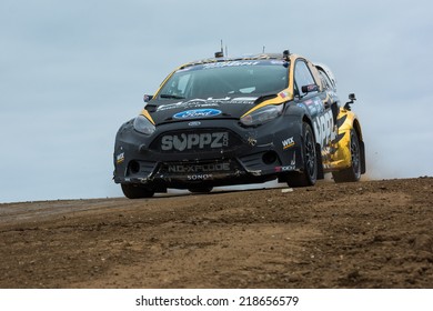 SAN PEDRO, CA - SEP 20: Nelson Piquet Jr. At The Red Bull GRC Global Ralleycross In San Pedro, CA On September 20, 2014