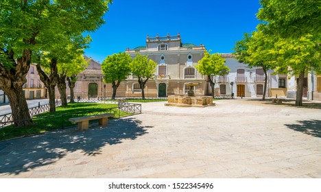 San Pedro Square In Ubeda, Jaen, Andalusia, Spain.