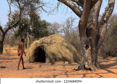 San People In Namibia
