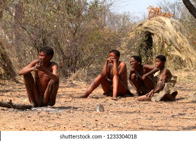 The San People In Namibia