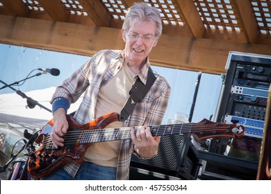 San Raphael, CA/USA - 7/17/16 : Phil Lesh Of The Grateful Dead Performs At Terrapin Crossroads.  