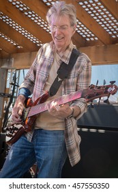 San Raphael, CA/USA - 7/17/16 : Phil Lesh Of The Grateful Dead Performs At Terrapin Crossroads.  