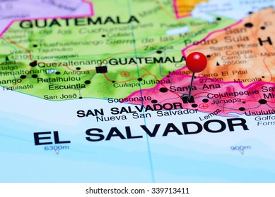 San Salvador Pinned On Map 260nw 339713411 