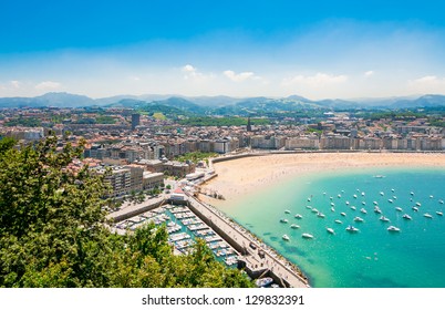 San Sebastian Beach, Spain