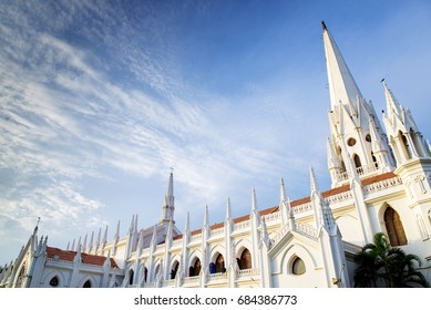 San Thome Basilica Is A Roman Catholic Minor Basilica In Chennai, India. 