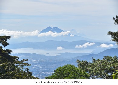 San Vicente Volcano And San Salvador (El Salvador)