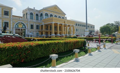 The Sanam Luang State Park Of Bangkok In Thailand