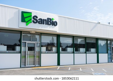 SanBio Japanese Biopharmaceutical Company Headquarters. SanBio Is A Scientific Leader In Regenerative Medicine For Neurological Disorders - Mountain View, California, USA - 2020
