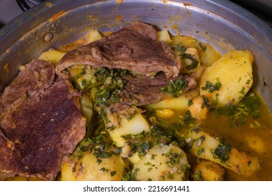 Sancocho Soup Typical Colombian Food With Beef