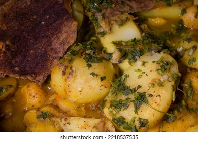 Sancocho Soup Typical Colombian Food With Beef