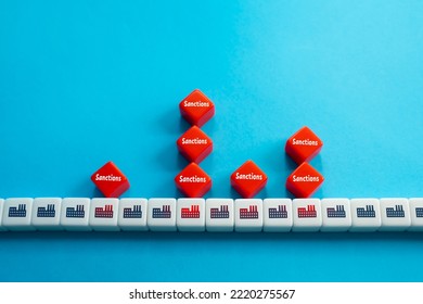 Sanctions Strikes On The Economy And Industry. Increasing Load On Production Process Chains. Peace Enforcement Policy. Financial Damage, Business Enterprises Disruption. Violation Of Supply Chains