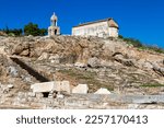 The sanctuary of Eleusis (Elefsina), one of the most mportant religious centers of the ancient world, where the goddess Demeter was constantly worshipped and seat of the secret Eleusinian Mysteries.