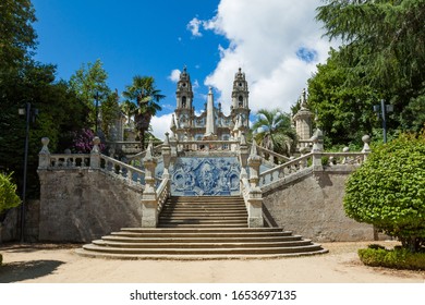 The Sanctuary of Nossa Senhora dos Remédios is located in the parish of Sé, city and municipality of Lamego, district of Viseu, in Portugal.