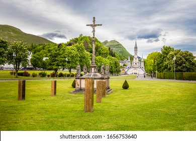 Sanctuary Of Our Lady Of Lourdes - Lourdes, Hautes-Pyrenees, Occitanie, France, Europe