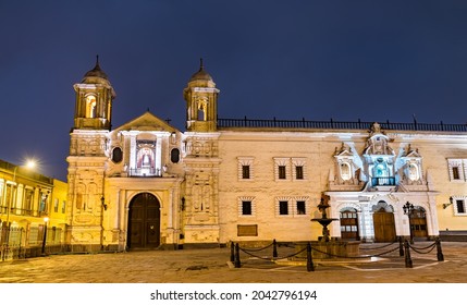 Sanctuary Of Our Lady Of Solitude In Lima, Peru