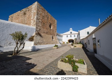 sanctuary of the Virgen del Toro, top of Monte Toro, Mercadal, Menorca, Balearic Islands, Spain - Shutterstock ID 2242399423