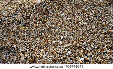 Sand beach