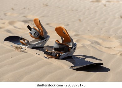 Sand board in the sand, Sahara desert, Egypt - Powered by Shutterstock