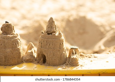 Sand Castle In The Sandbox