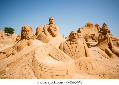 198 Fiesa sand sculpture festival Images, Stock Photos & Vectors ...