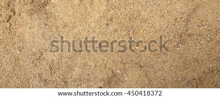 Sand for construction