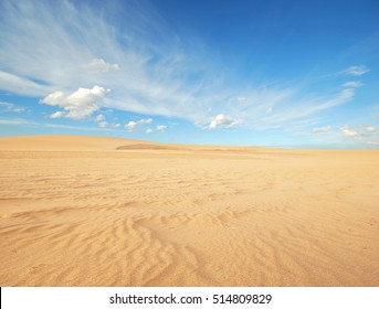 desierto de arena Foto de stock