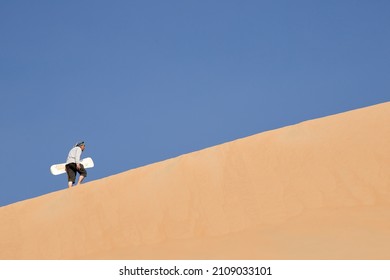 Sand Dune Boarding In UAE