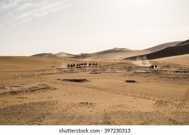 Sand Dune In Gobi Desert, China