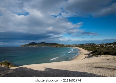 Sand Dune Overlooking Beautiful Beach