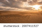 Sand Dune at Sunset, Jockey