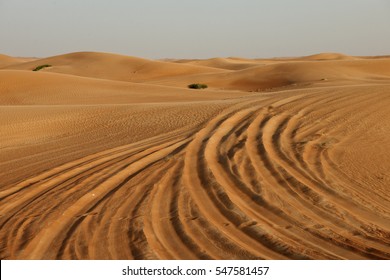 Sand Dunes Desert Tracking Excursion Off Road Adventure In The Middle East