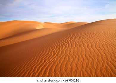 Sand Dunes in Mauritania.