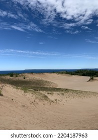 The Sand Dunes In Michigan