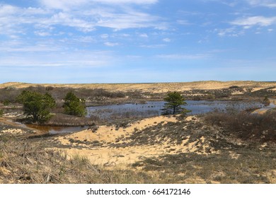 Sand Dunes At Parker River National Wildlife Refuge, Massachusetts