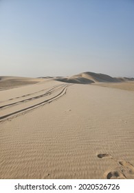 Sand Dunes In Qatar For Dune Bashing And Trekking The Desert, Tourism And Travel Outside Of Doha