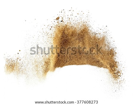 Sand explosion