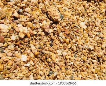 Sand and gravel sea Background