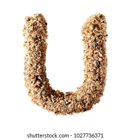 Sand Letter U