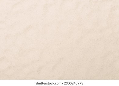 Sand on beach as background, top view - Shutterstock ID 2300245973