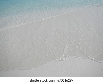 The sand on the sea coast
