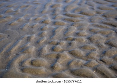 Various Footprints Trample On Sand Until Stock Photo 750939247 ...